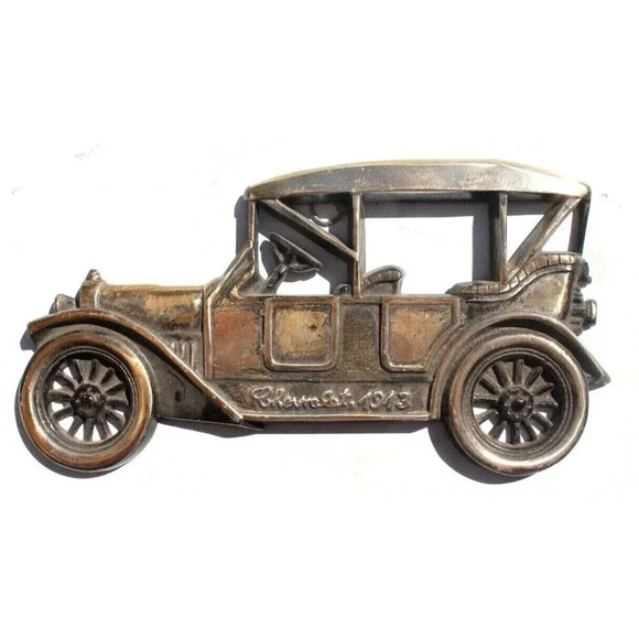 Vintage OLD CHEVROLET 1913 Wagon Car Automobile WALL DECOR - Picture 1 of 2